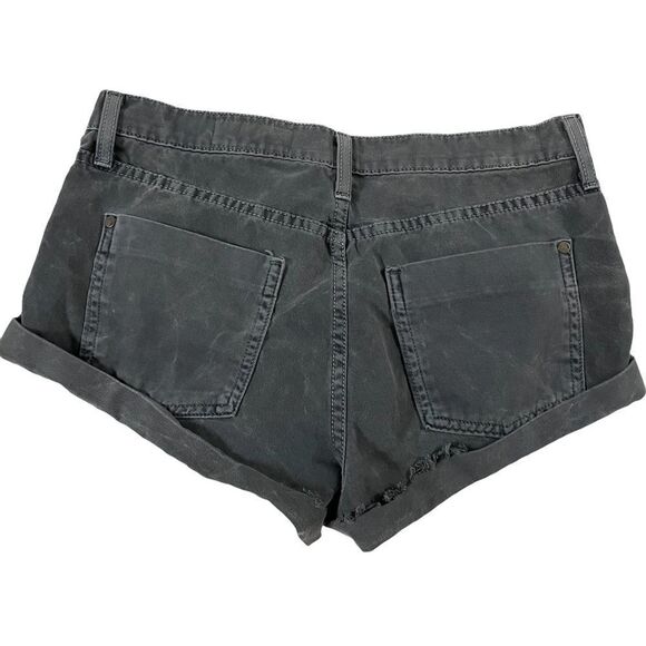Pistola ~ Slate Blue denim shorts ~ size S ~ see photos for measurements - Picture 2 of 9
